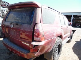 2005 Toyota 4Runner Limited Burgundy 4.7L AT 4WD #Z22973